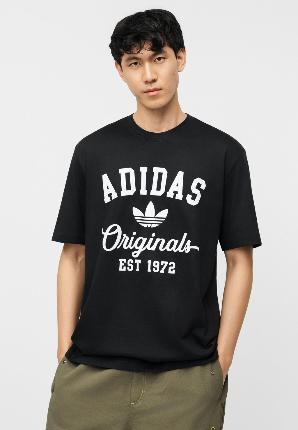 LOOSE GRAPHIC UNISEX - Print T-shirt - black