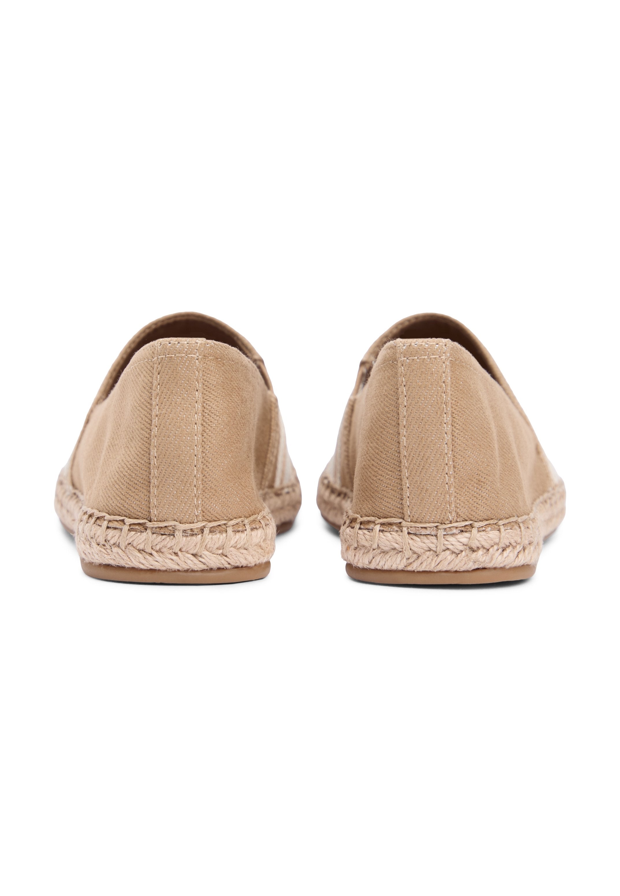 CANVAS DENIM ESPADRILLES - Espadrilles - safari