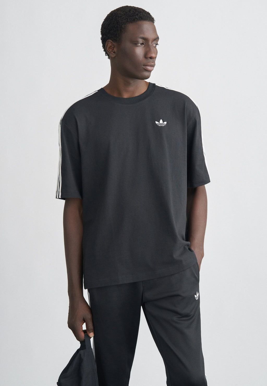 3S TEE - Print T-shirt - black