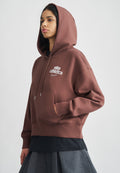 Hoodie - chocolate