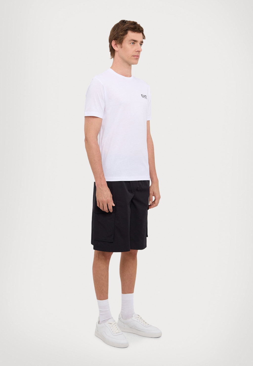 TRAIN CORE TEE UNISEX - Basic T-shirt - white