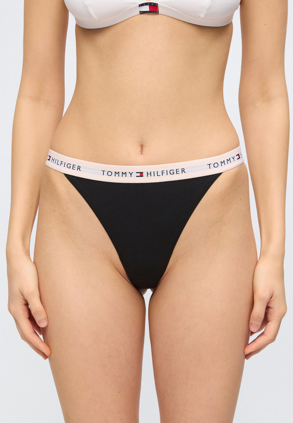 5-PACK ESSENTIAL LOGO WAISTBAND TANGA THONGS - Thong - pink/blue/white/red/twilight