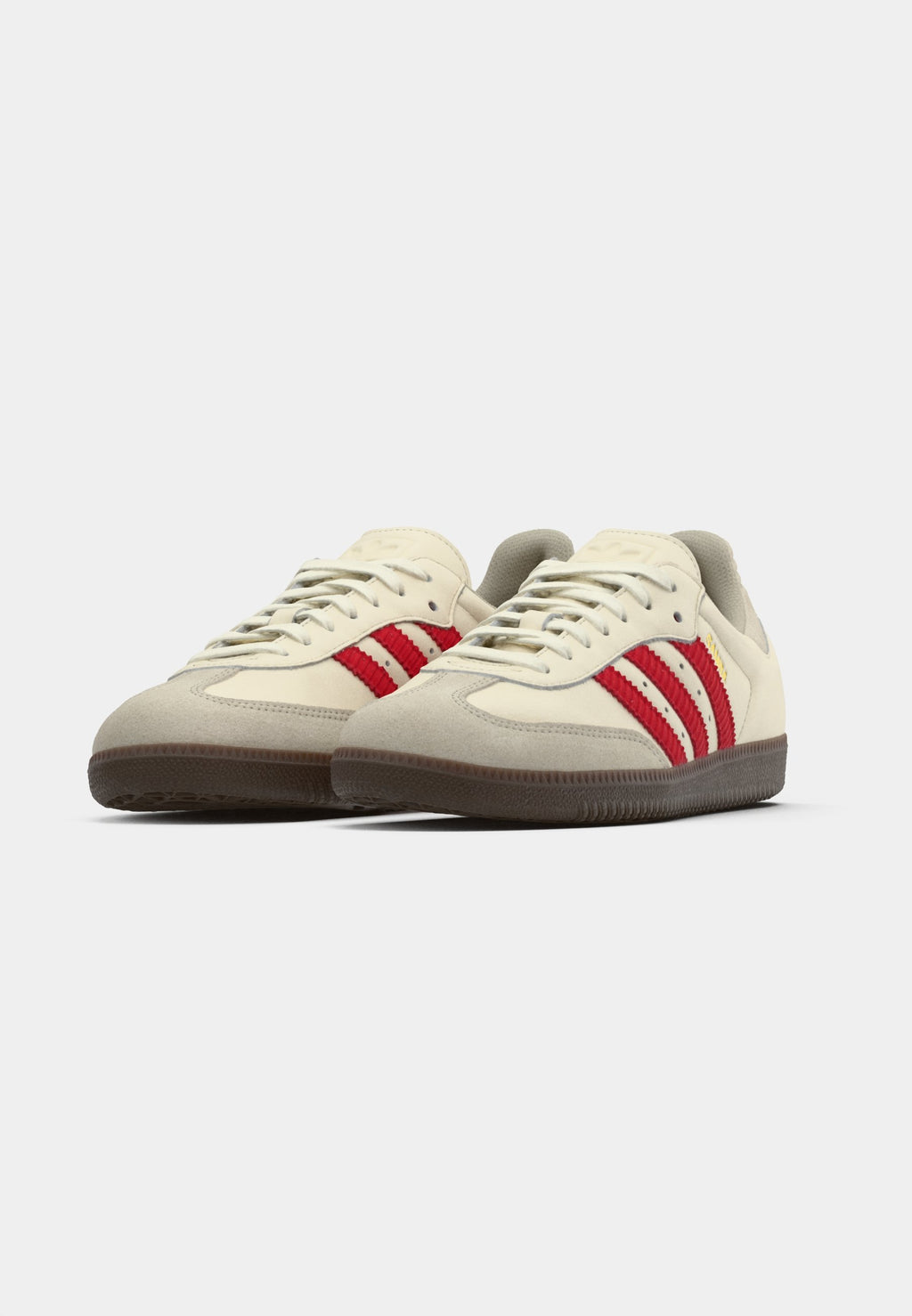 SAMBA OG UNISEX - Trainers - off white/better scarlet