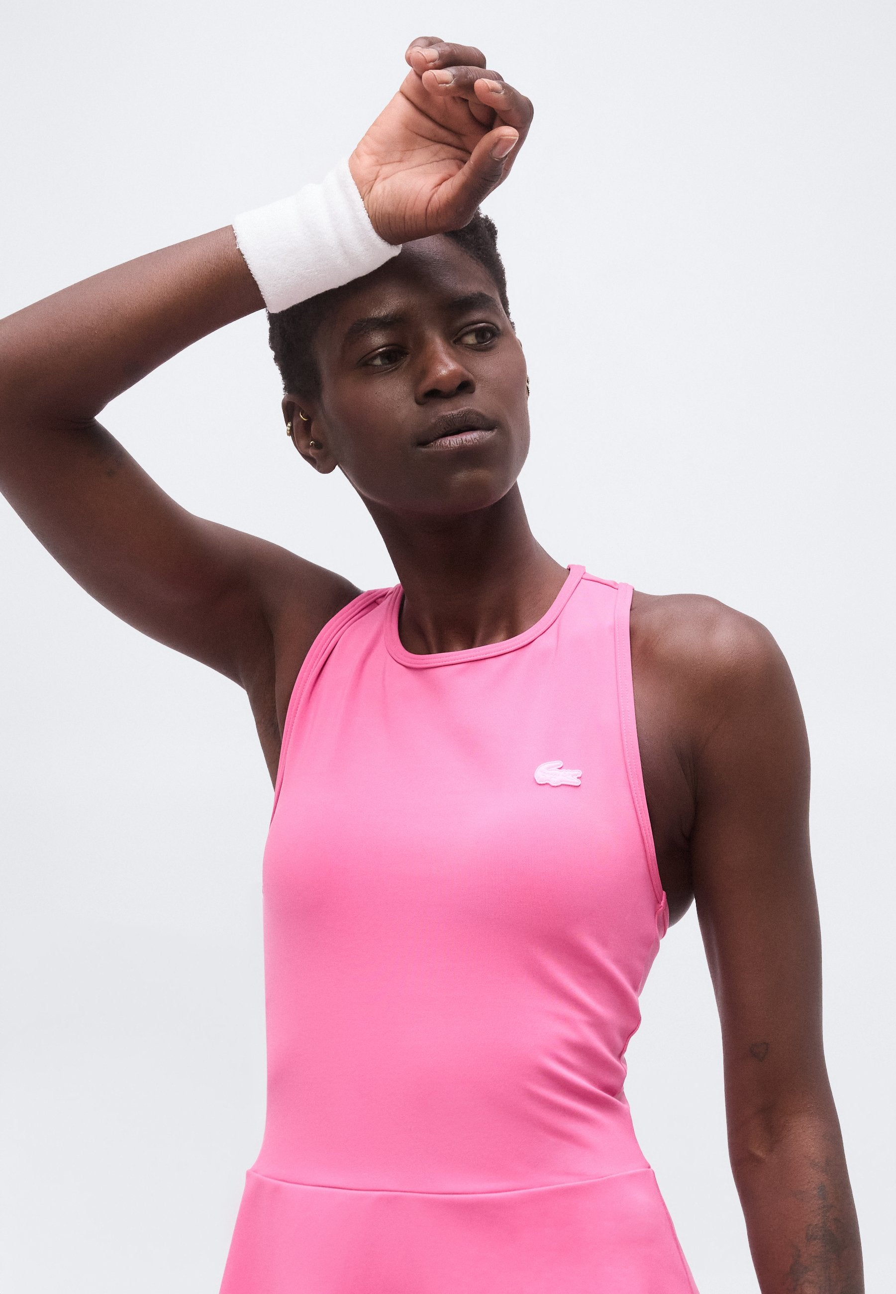 DRESS SUMMER SET - Jersey dress - fushia pink/albizia