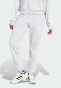 ESSENTIALS 3 STRIPES FRENCH TERRY CUFFED - Eşofman Altı - açık gri melanj   beyaz