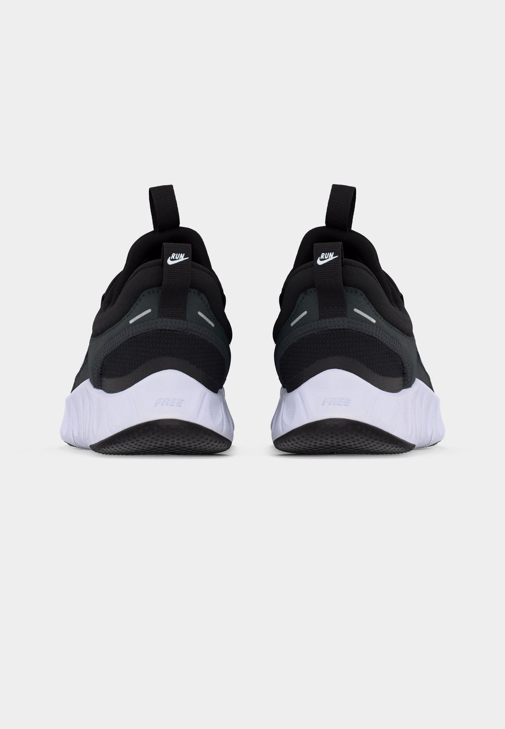 FREE RIDE UNISEX - Road running shoes - black/white/anthracite