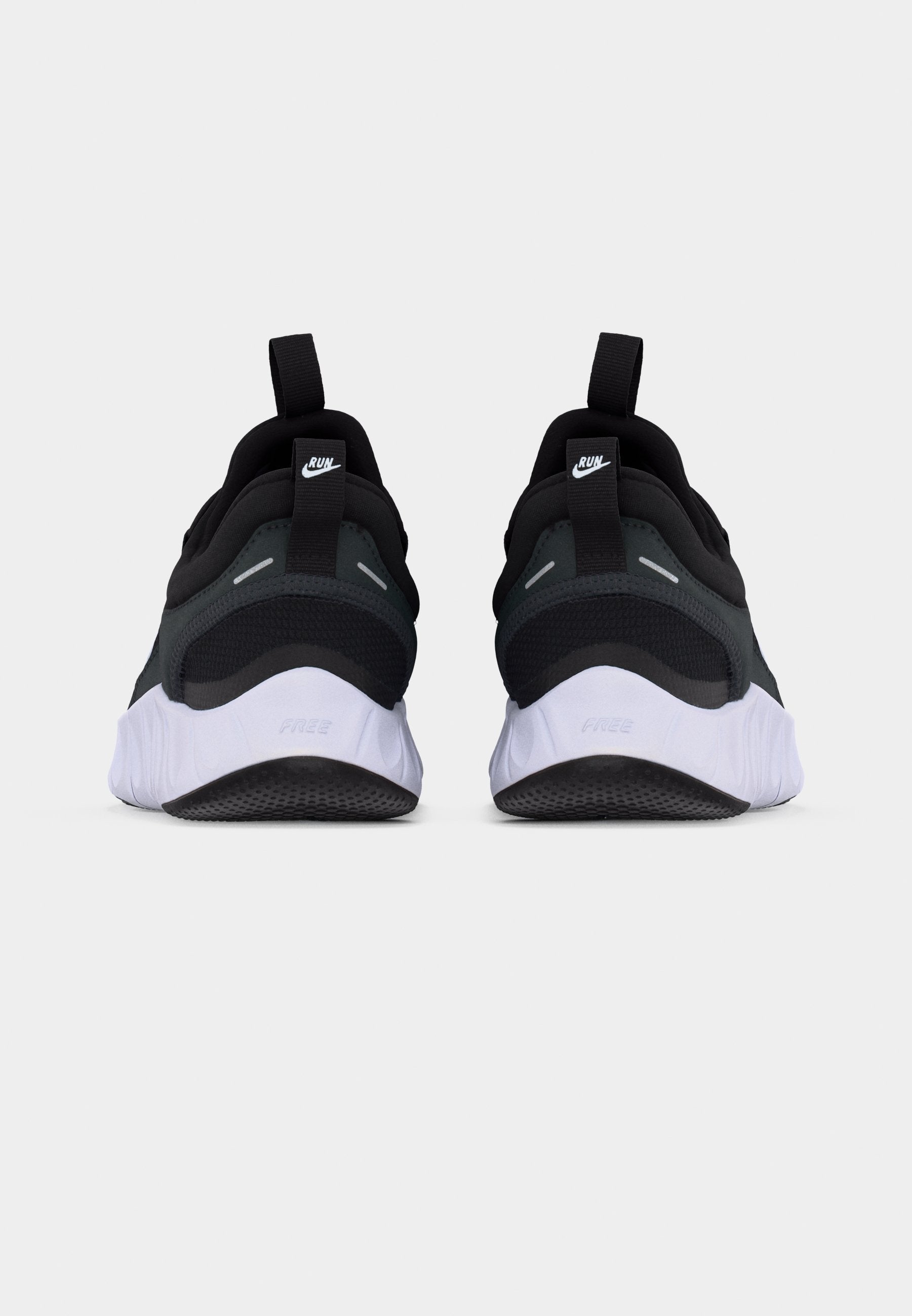 FREE RIDE UNISEX - Road running shoes - black/white/anthracite