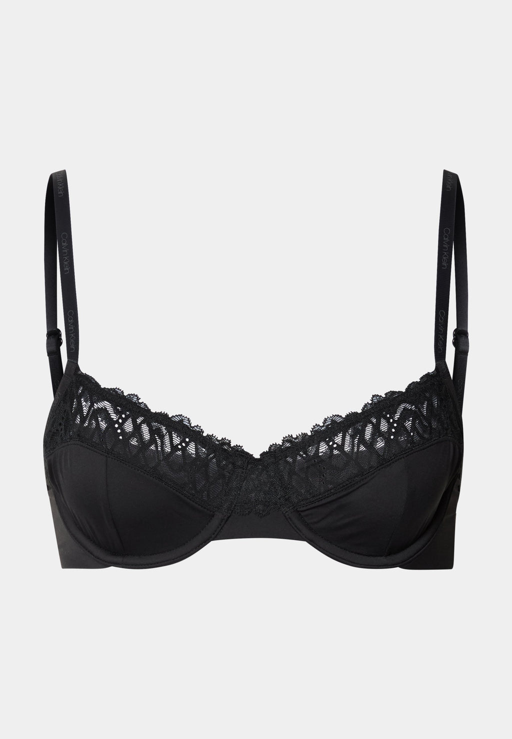THREE PIECE UNLINED BALCONETTE  CALVIN KLEIN ATTRACT - Underwired bra - black