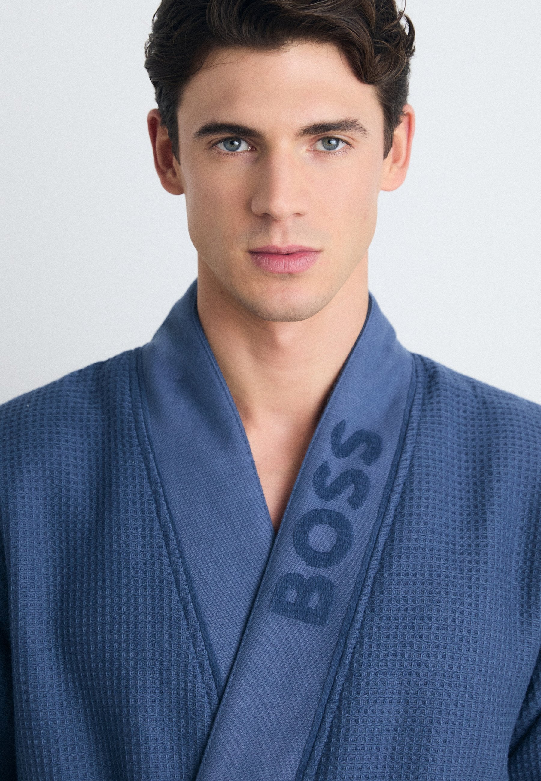 KIMONO - Dressing gown - medium blue