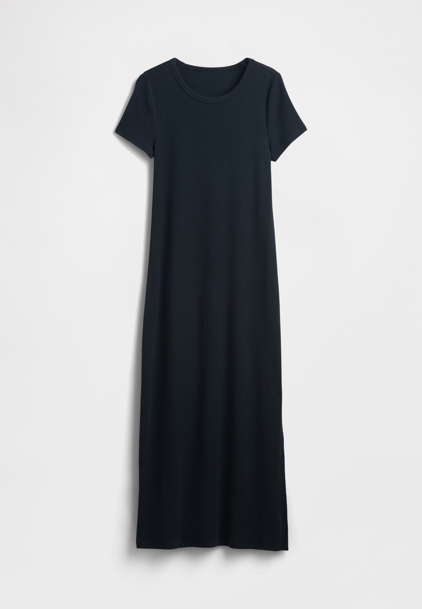 MODERN RIBBED MAXI - Jersey dress - new classic navy