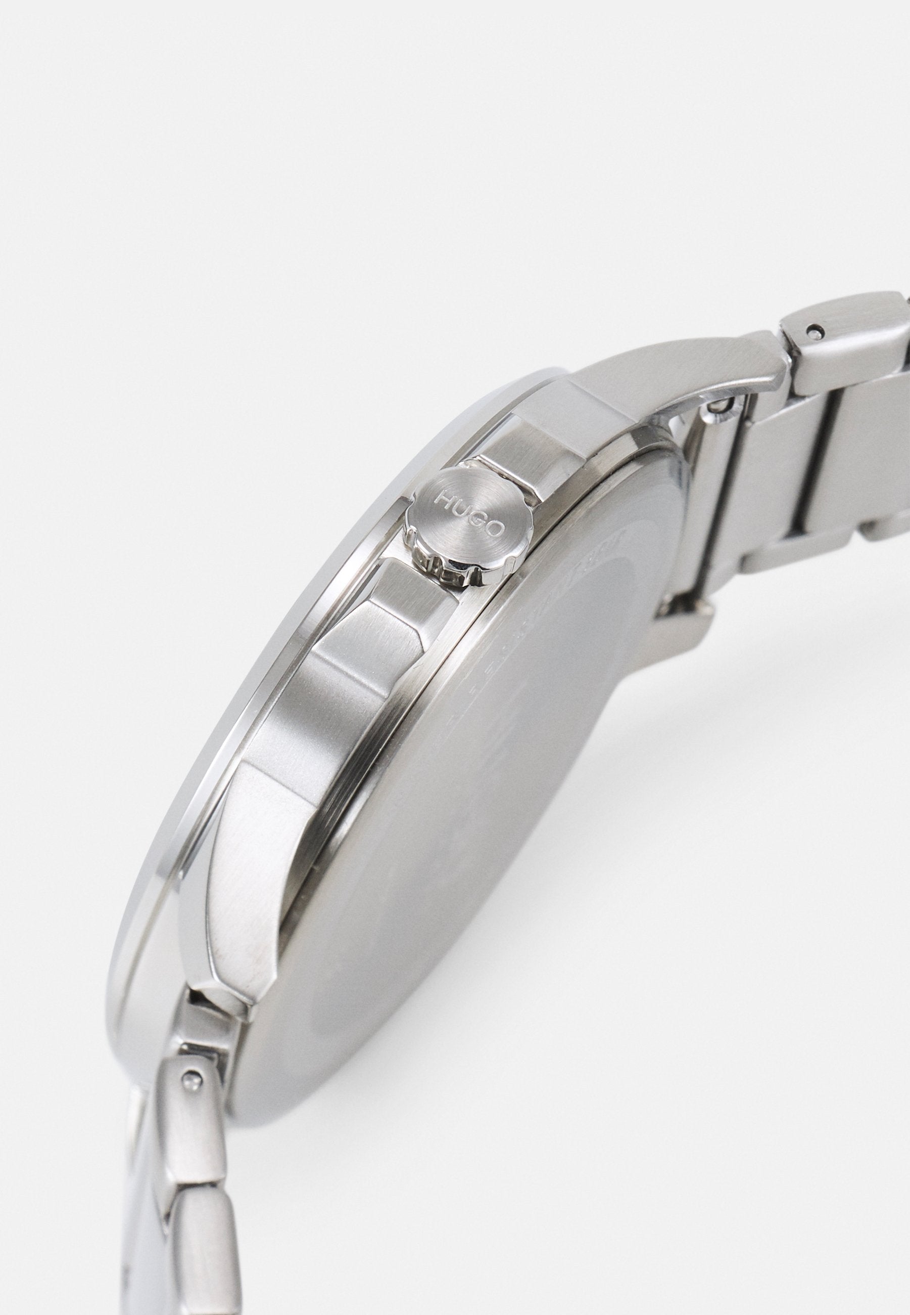 FIRST - Watch - silver-coloured/blue