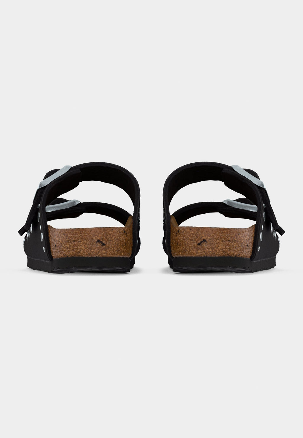 ARIZONA RIVETS KIDS NARROW - Sandals - black