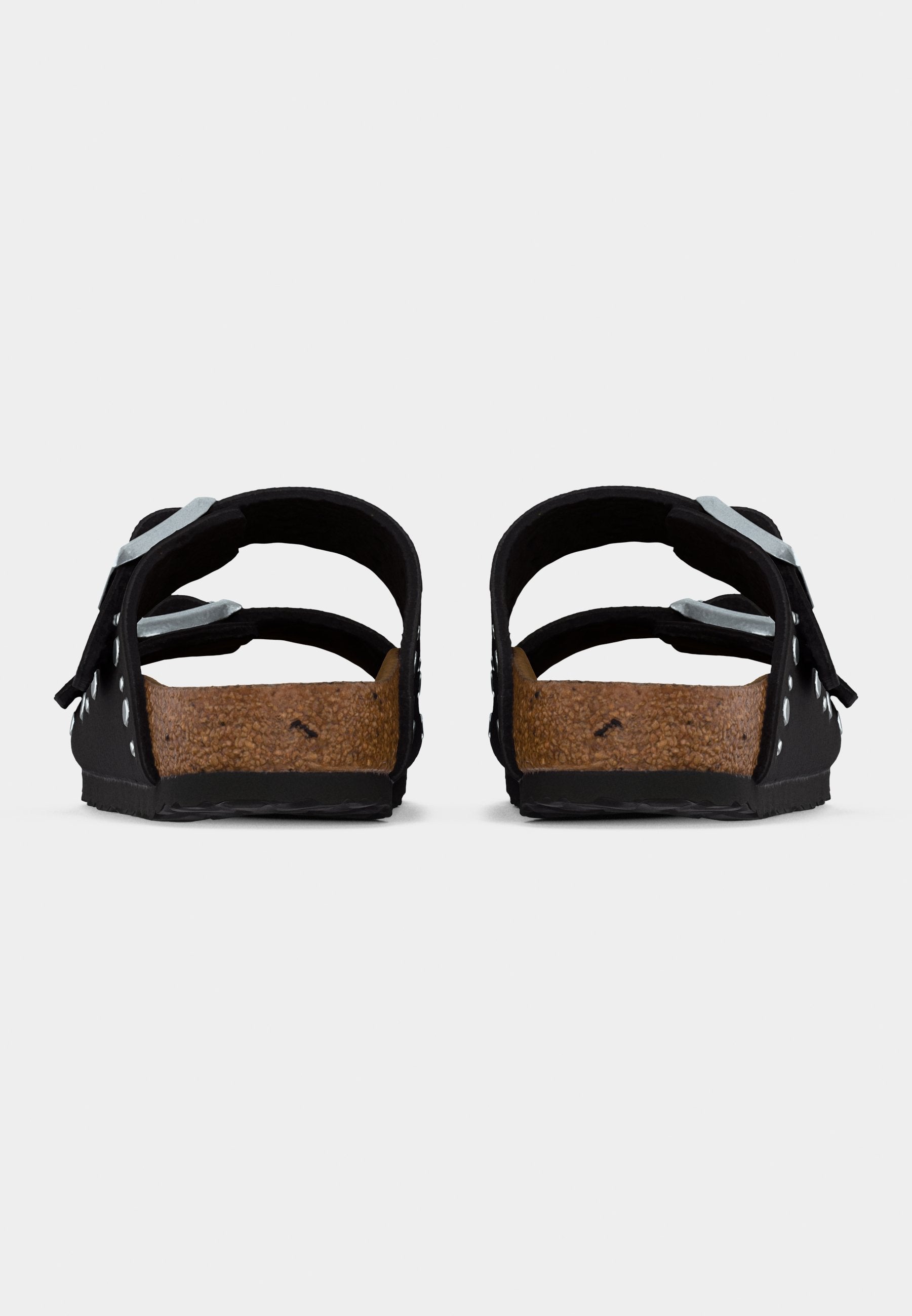 ARIZONA RIVETS KIDS NARROW - Sandals - black