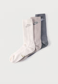 FUTRA UNISEX 3 PACK - Socks - smoke grey