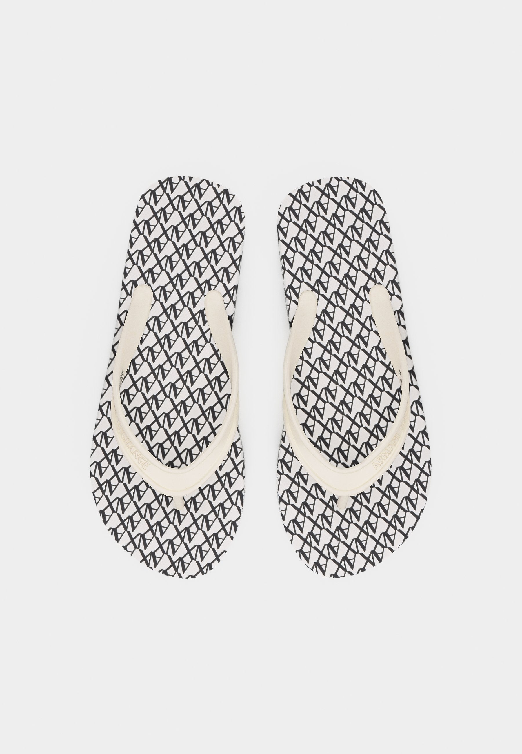 COOPER - T-bar sandals - off white/deep navy