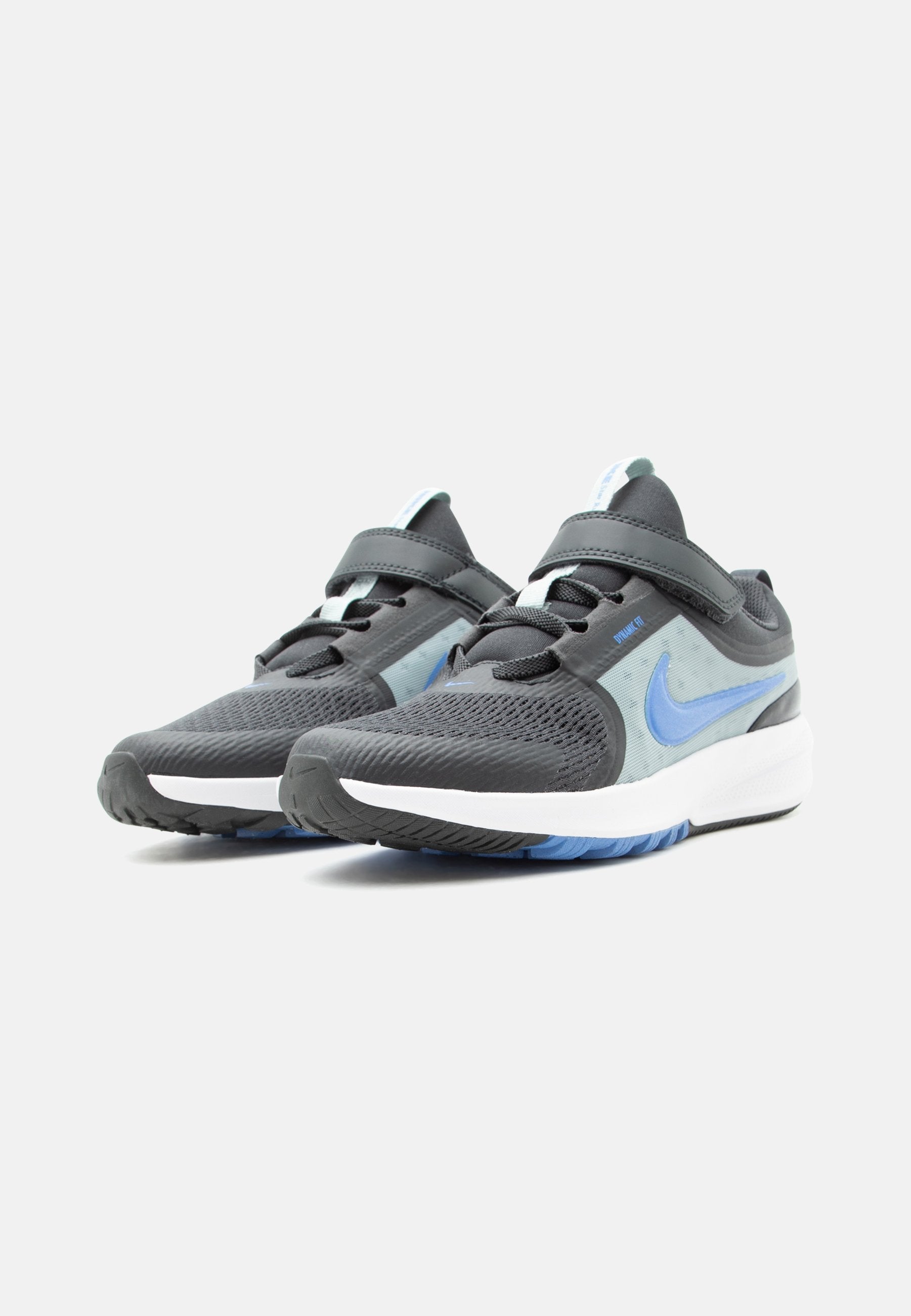 STAR RUNNER 5 UNISEX - أحذية جري على الطرق - رمادي غامق/كريستال أزرق/حجر بركاني فاتح/غبار فوتون