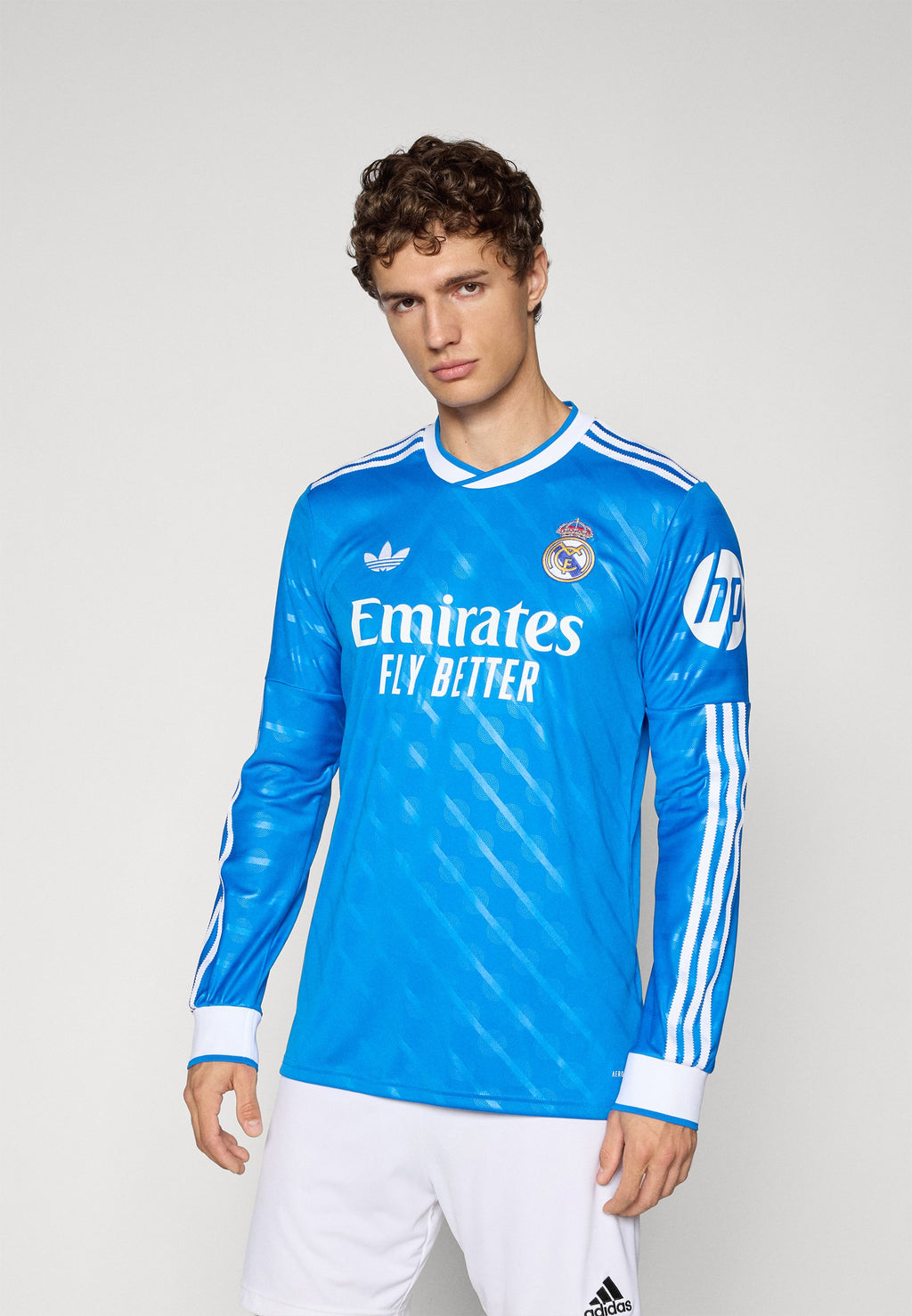 MAILLOT TROISIÈME REAL MADRID 25/26 MANCHES LONGUES - Maillot de football - bleu oiseau