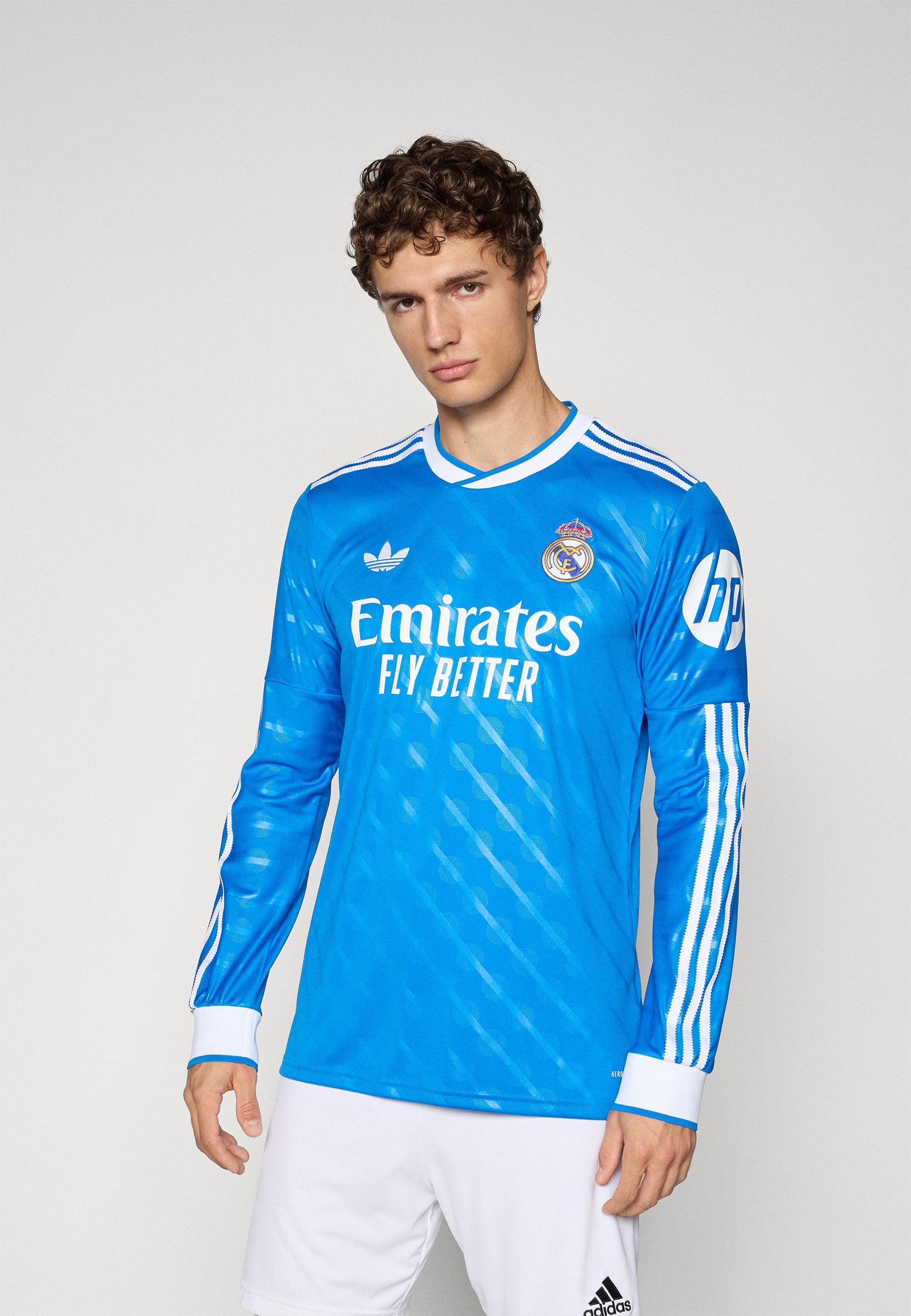 MAILLOT TROISIÈME REAL MADRID 25/26 MANCHES LONGUES - Maillot de football - bleu oiseau