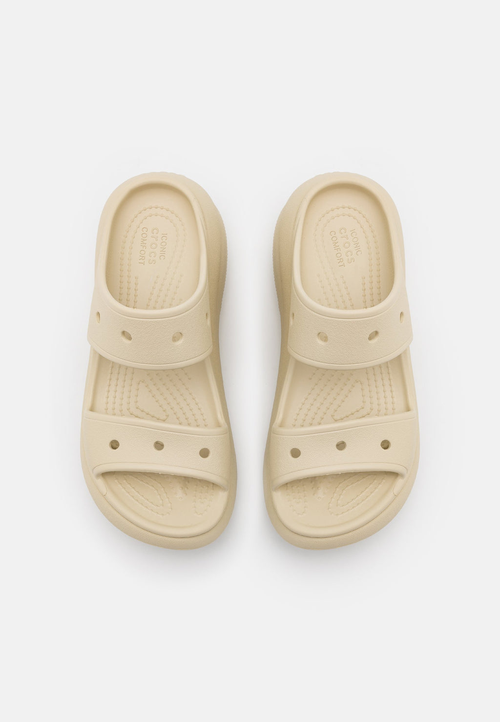 CRUSH UNISEX - Heeled mules - bone
