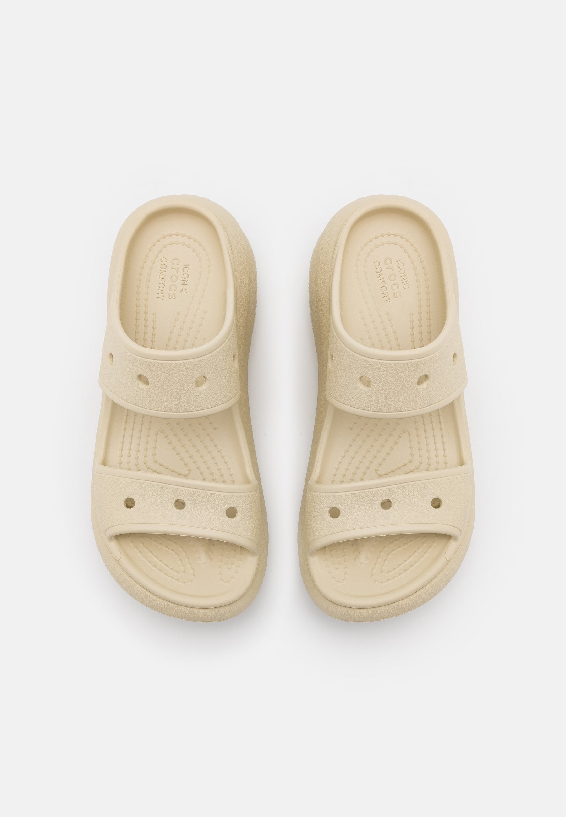 CRUSH UNISEX - Heeled mules - bone