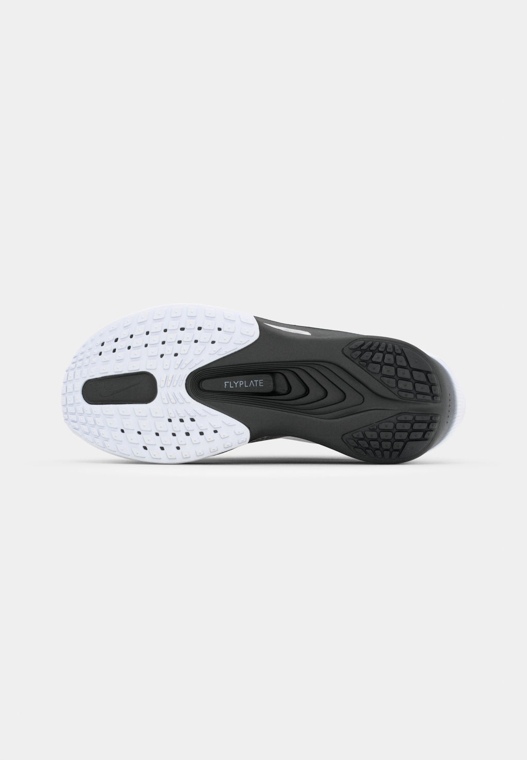 ZOOM FLY  - Road running shoes - white/black/smoke grey/metallic silver