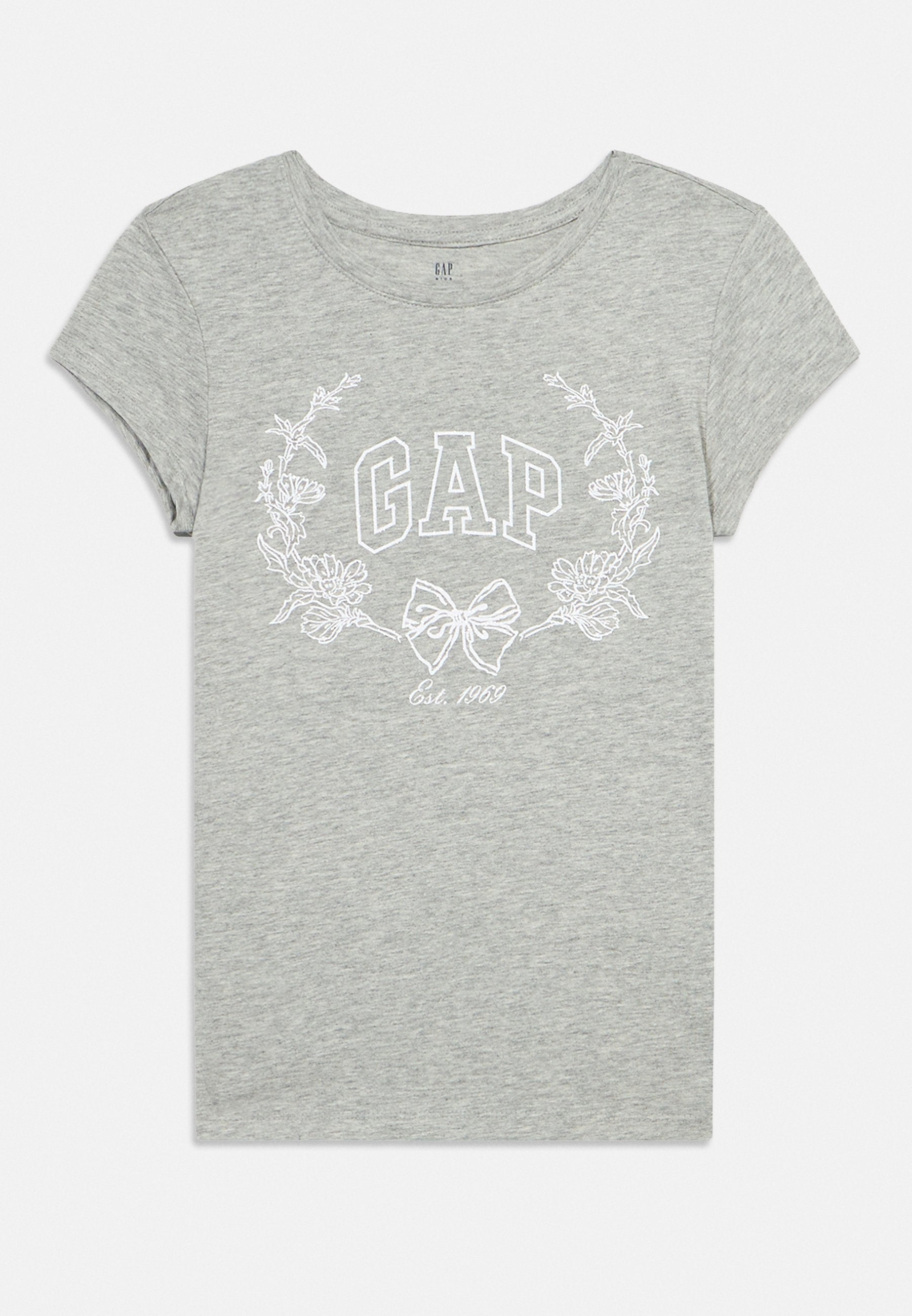 GRAPHIC TEE 2 PACK - Print T-shirt - light heather grey