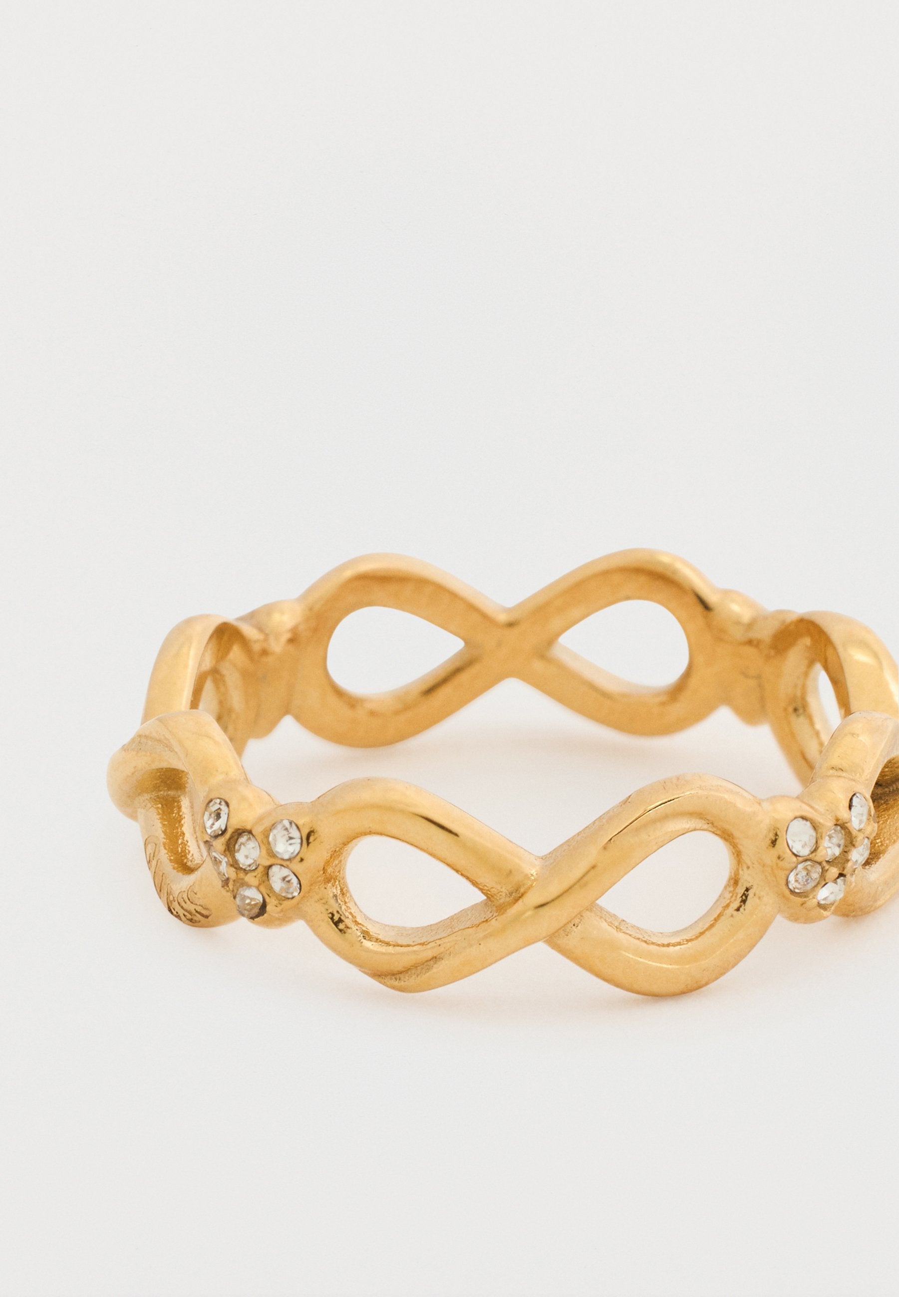 INFINITY RING - Ring - yellow gold-coloured
