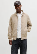 Kurze Jacke mit hohem Kragen - Light jacket - white pepper
