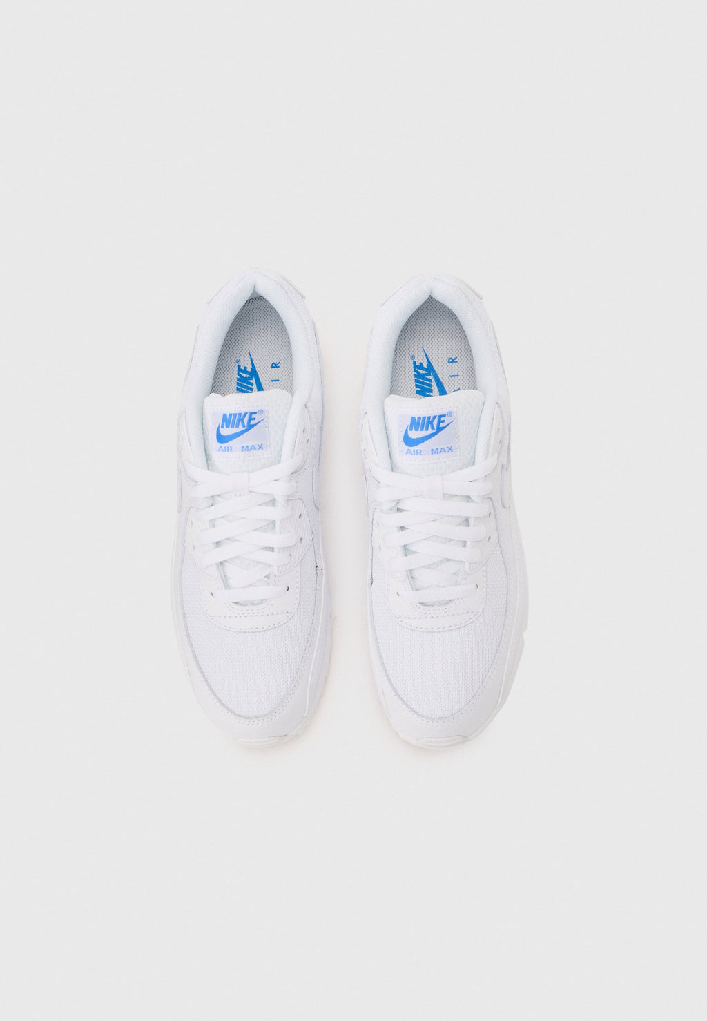 AIR MAX 90 - Trainers - white/blue crystal