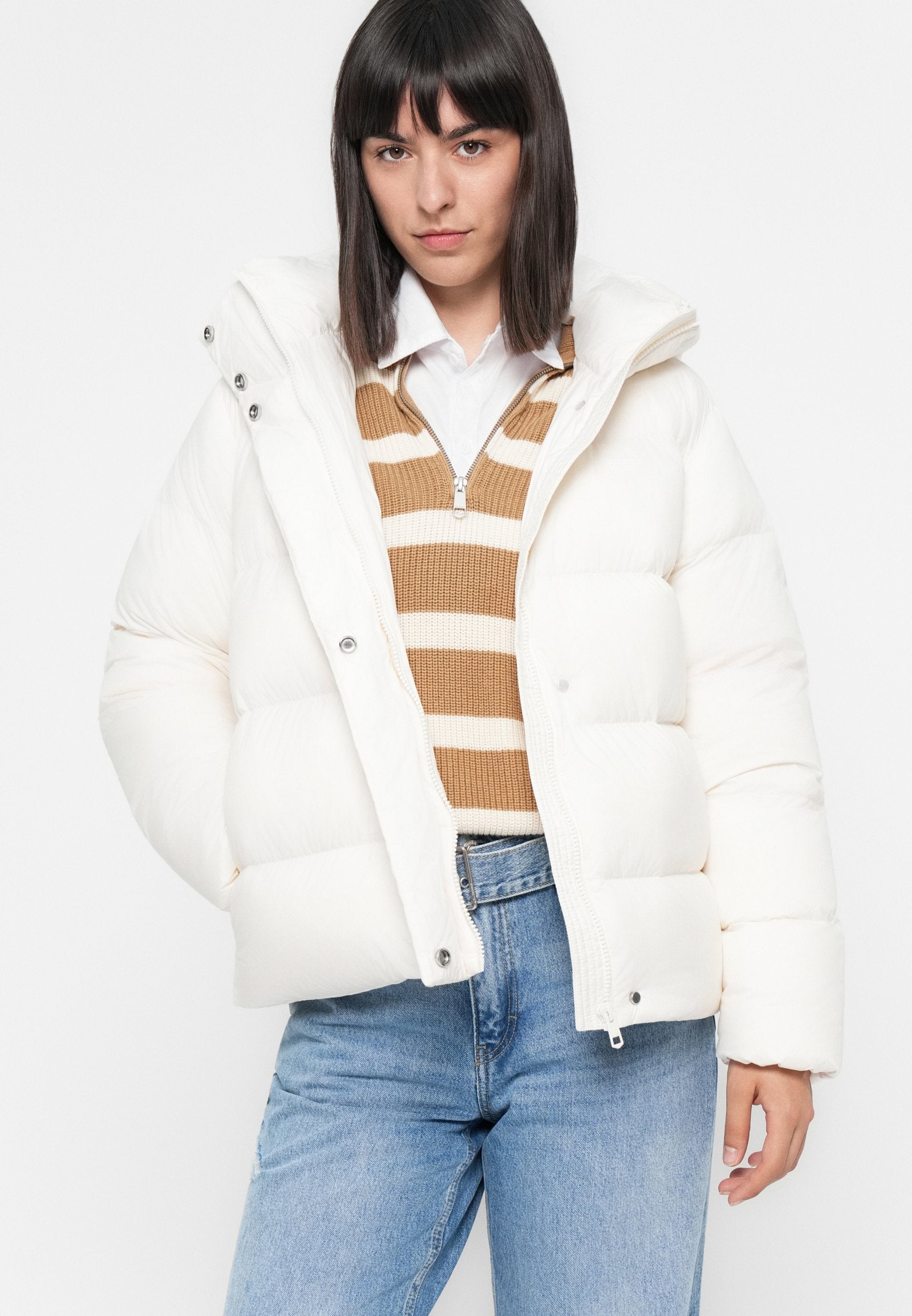 MODERN JACKET - Down jacket - ivory