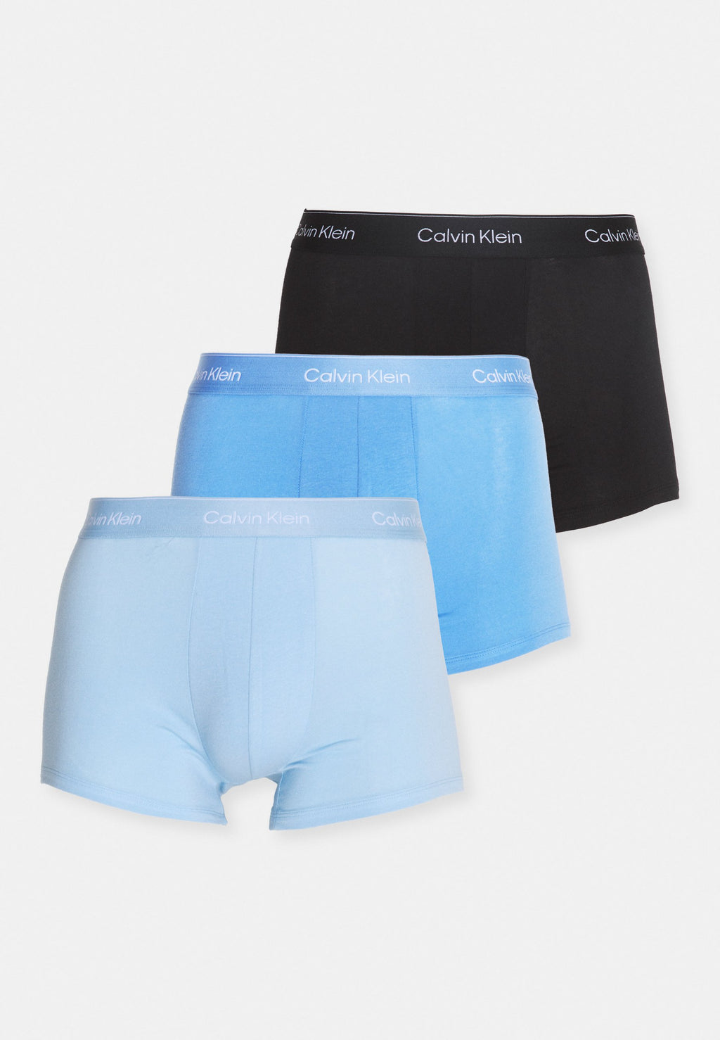 TRUNK 3 PACK ICON COTTON STRETCH - Trunks - black/glacier/blue bell