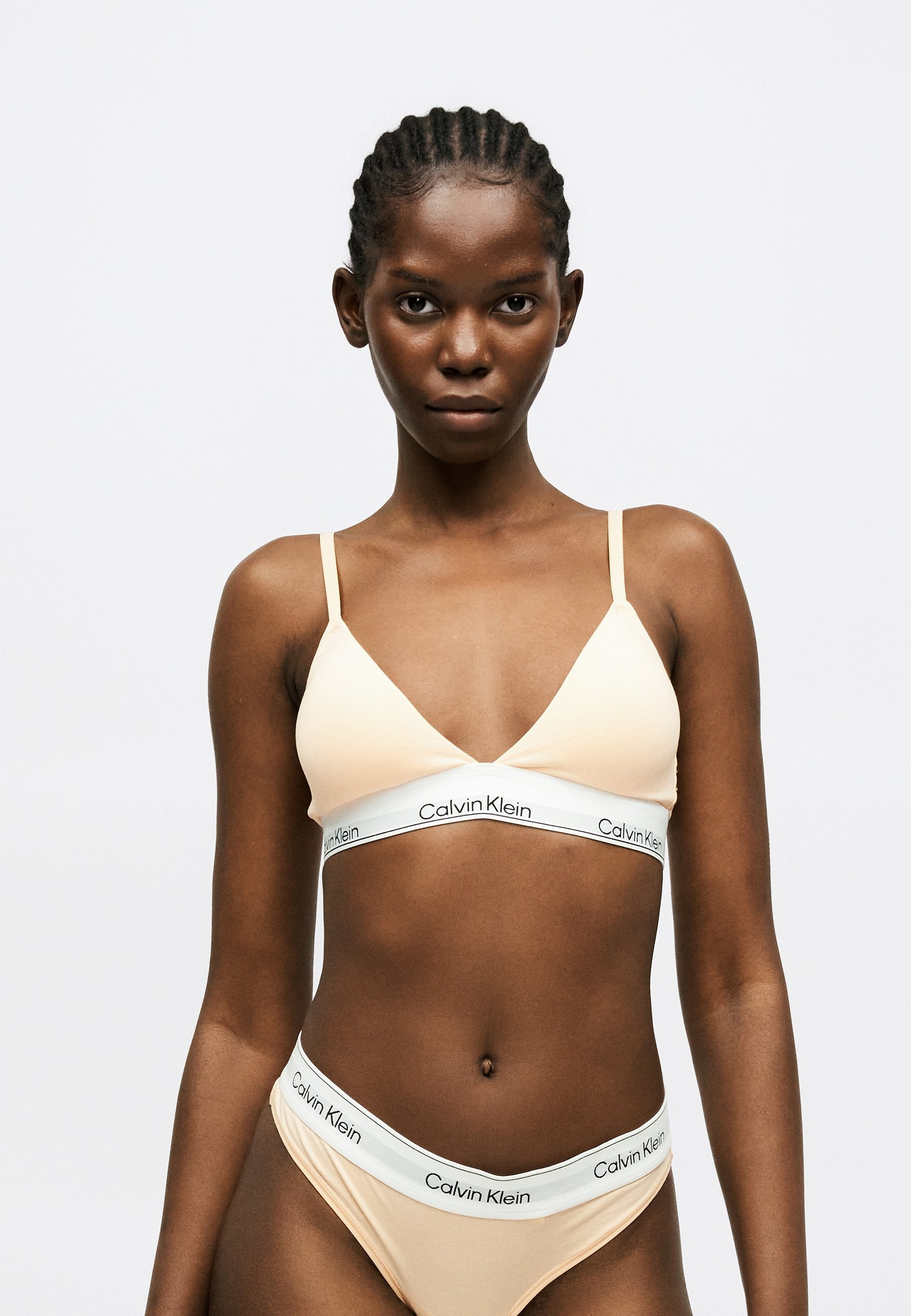 TRIANGLE ICON - Triangle bra - peach bliss