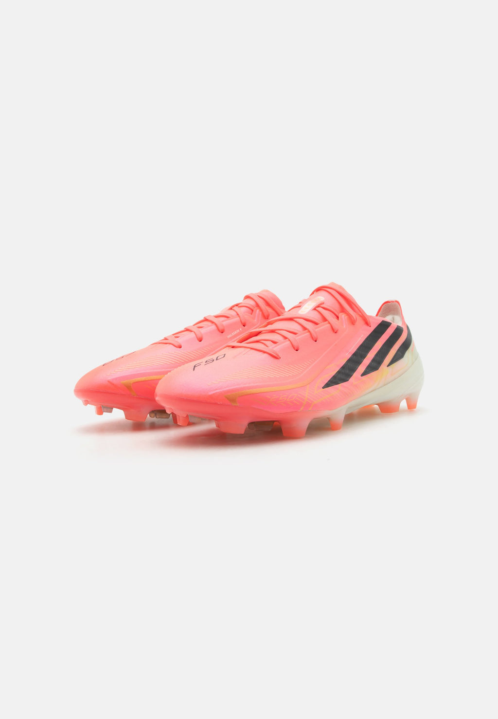 F50 HYPERFAST PRO FIRM GROUND UNISEX - Firm-ground football boots - solar turbo/core black/gold-coloured metallic