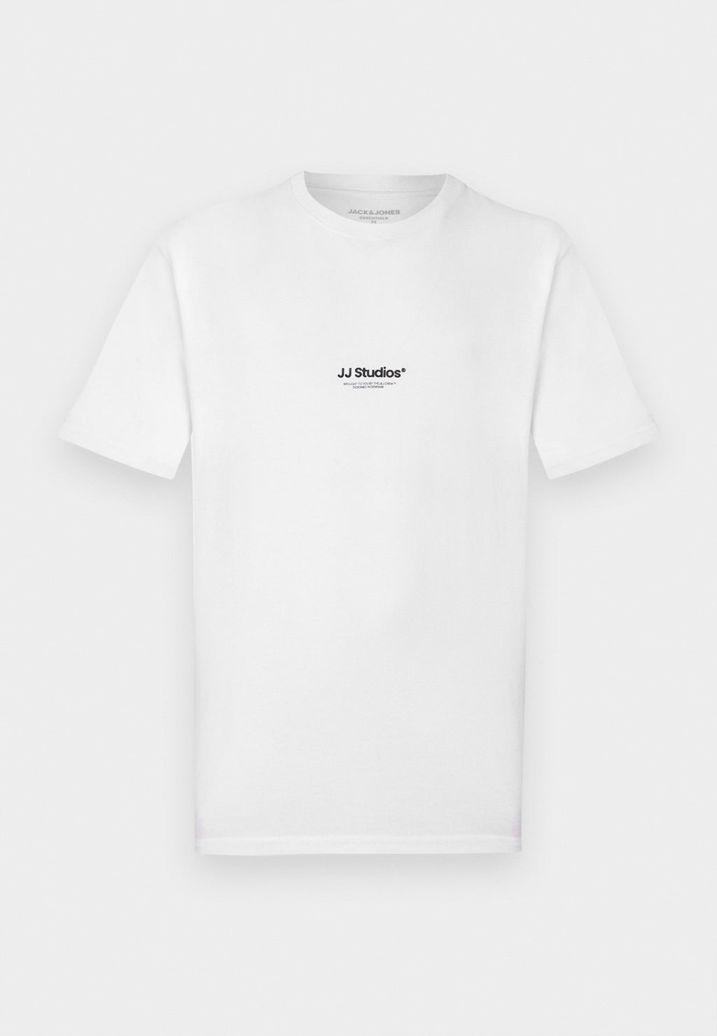JJESOHO TEE SS CREW NECK NOOS - Print T-shirt - white