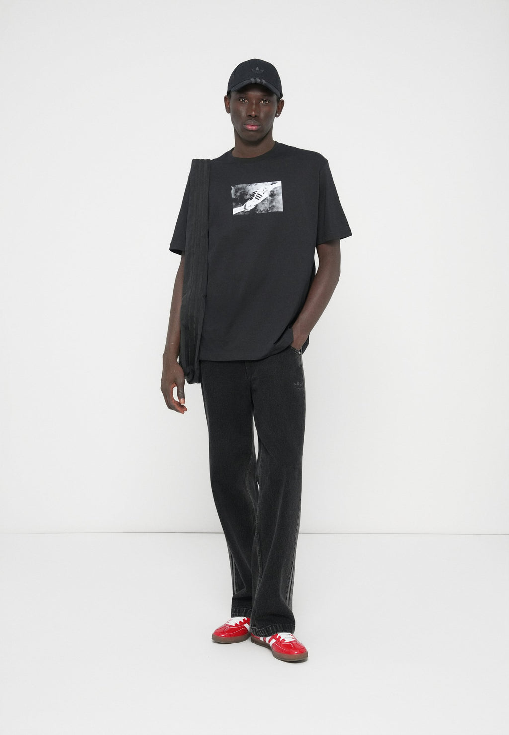 UNISEX - Print T-shirt - black