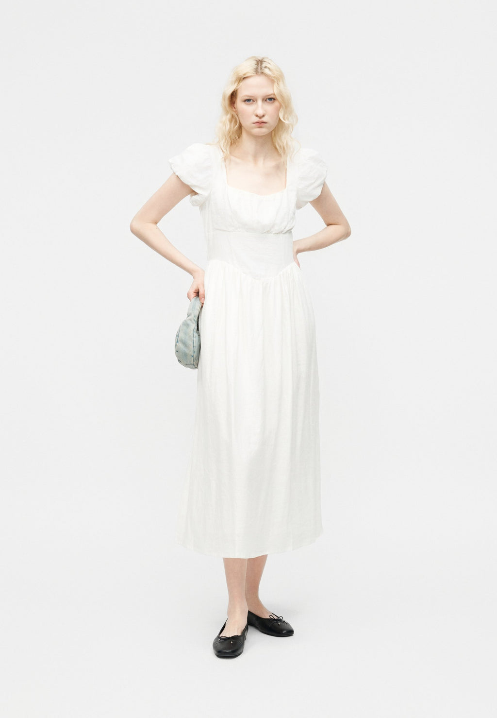 DROPWAIST - Maxi dress - new off white