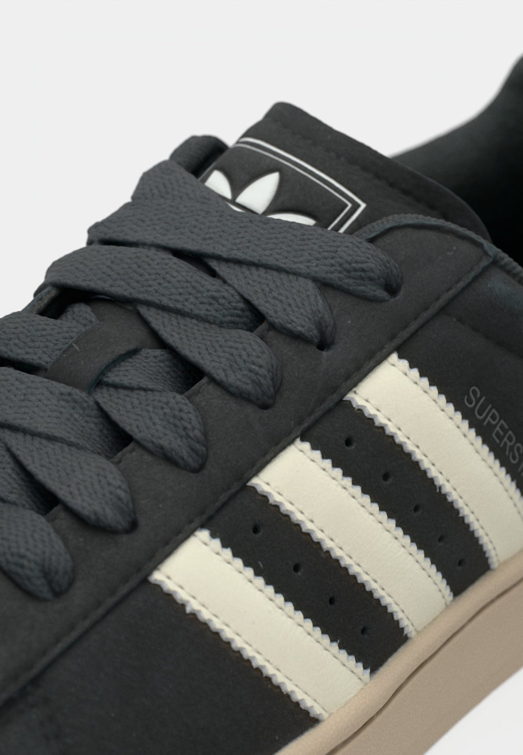 SUPERSTAR II UNISEX - Trainers - core black/off white/stone khaki