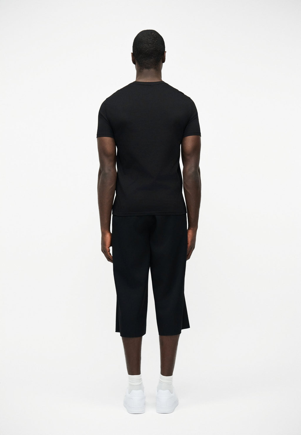 Print T-shirt - black