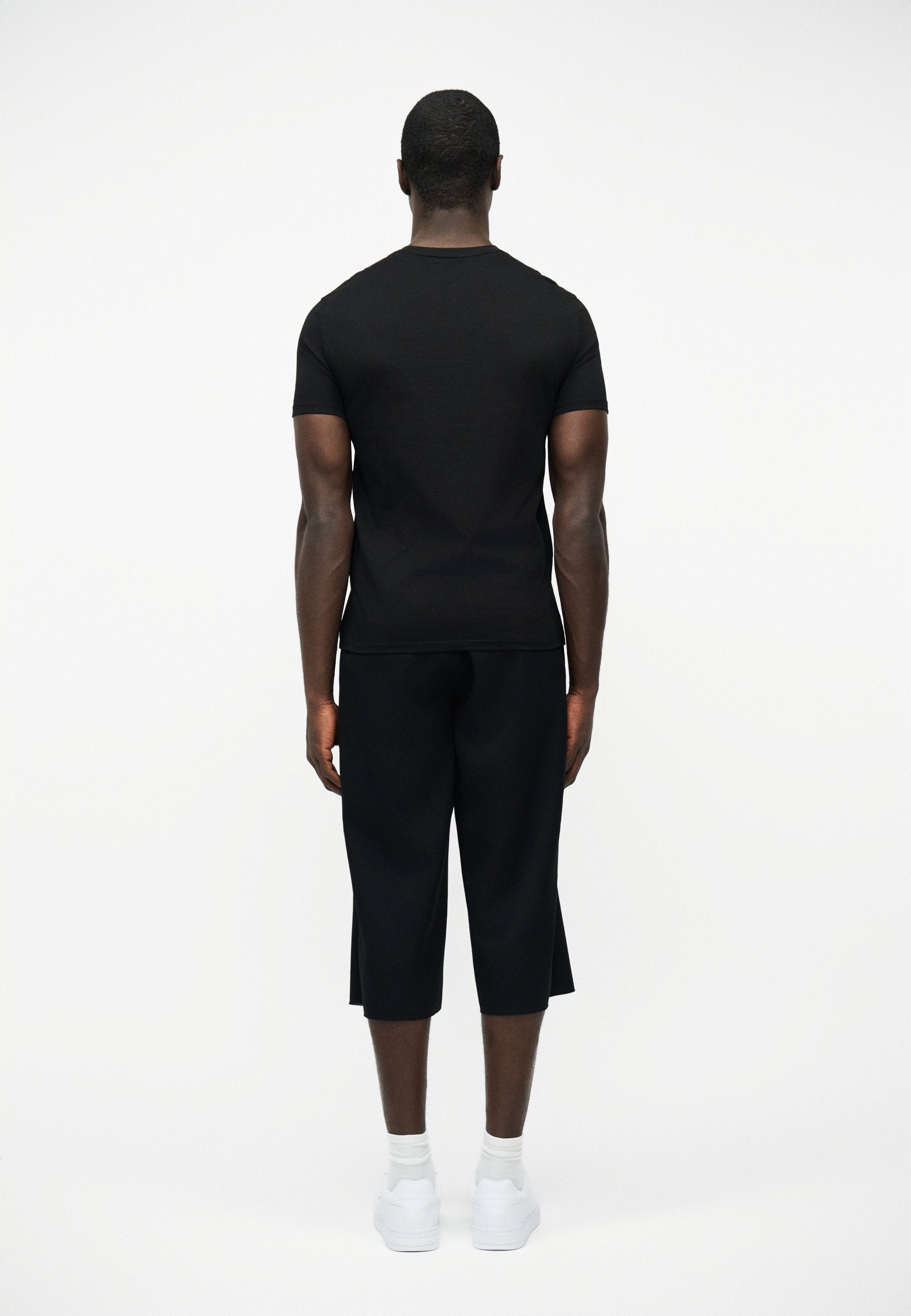 Print T-shirt - black