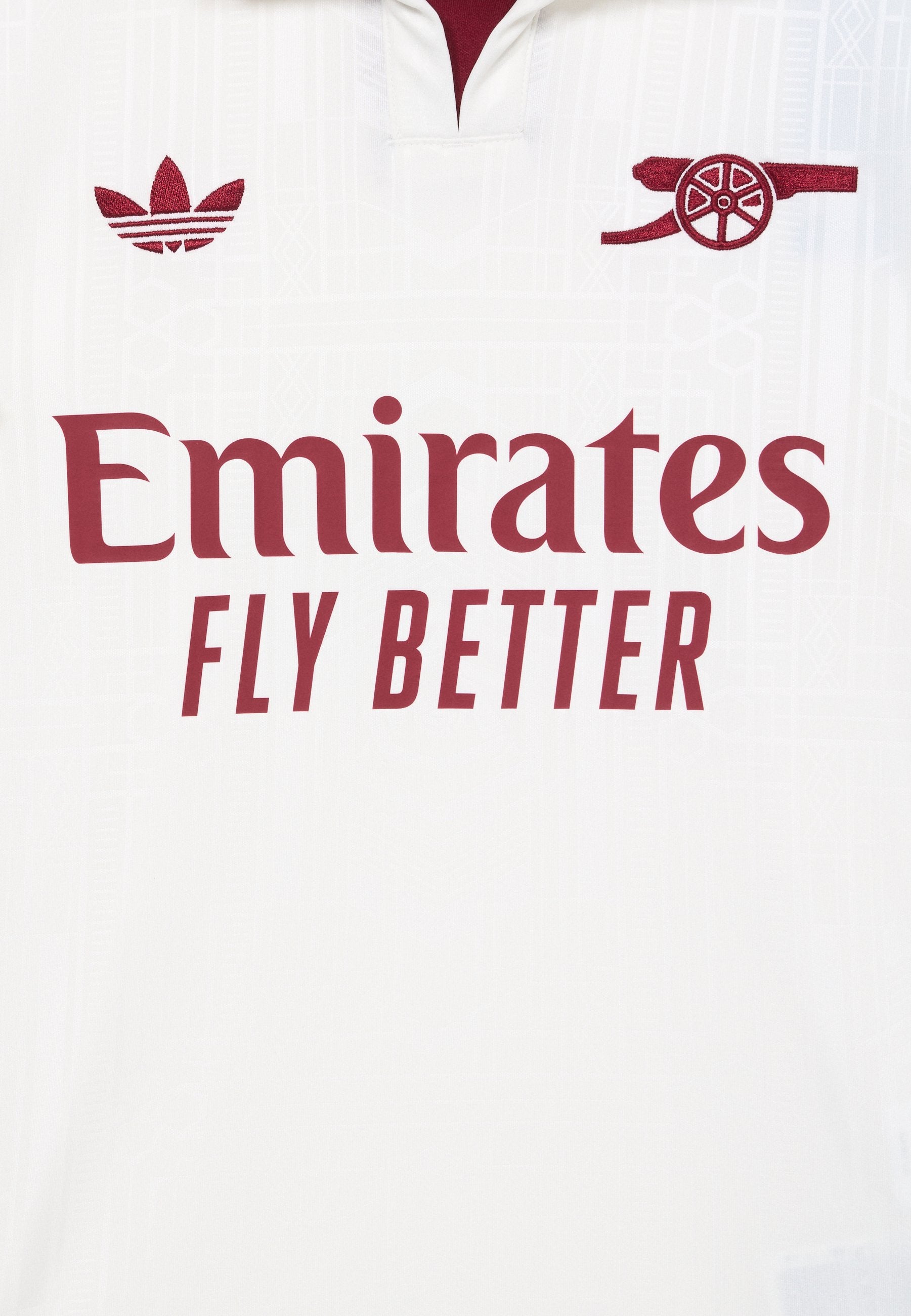 ARSENAL KIDS UNISEX - Football jersey - cloud white/ burgundy