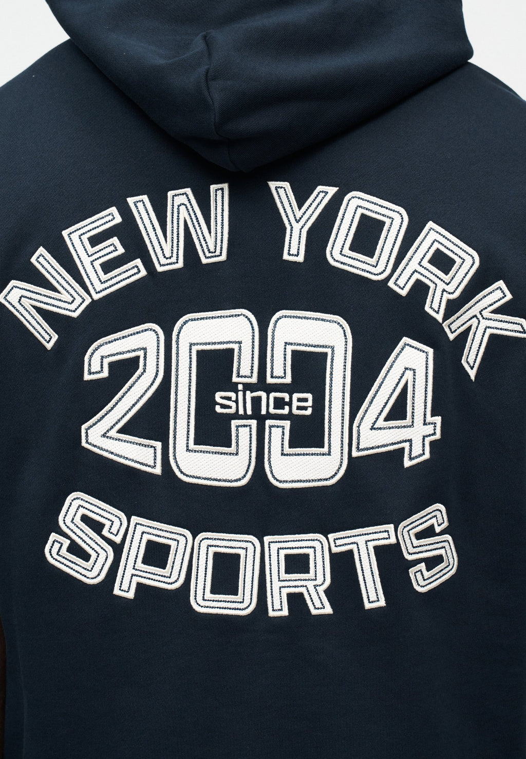SÉRIE GRAPHIQUE TRAIN VILLE SPORT UNISEXE - Sweat à capuche - bleu foncé