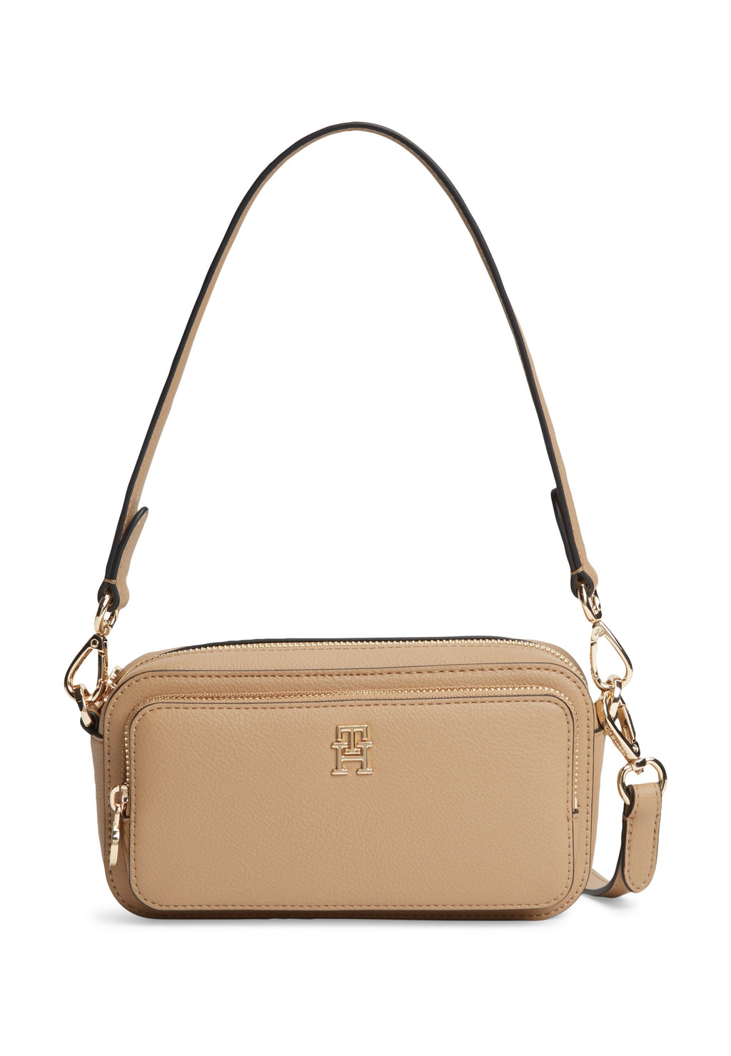 SAC APPAREIL PHOTO BANDOULIÈRE À MONOGRAMME TH - Sac bandoulière - toile safari