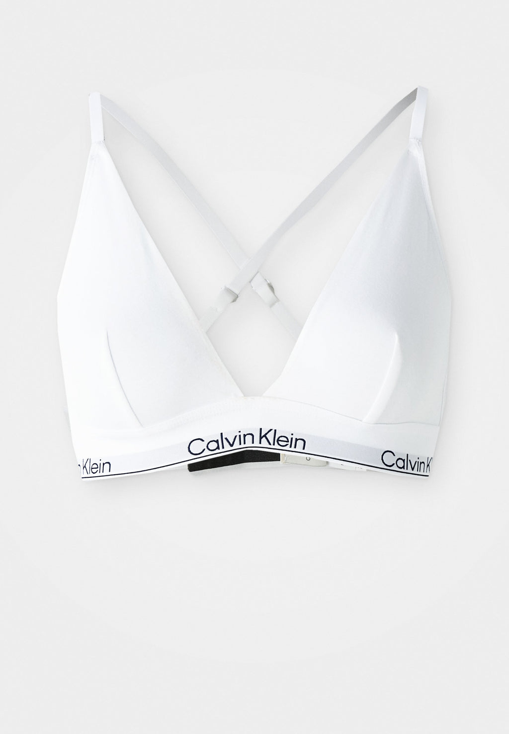 UNLINED ICON - Triangle bra - white