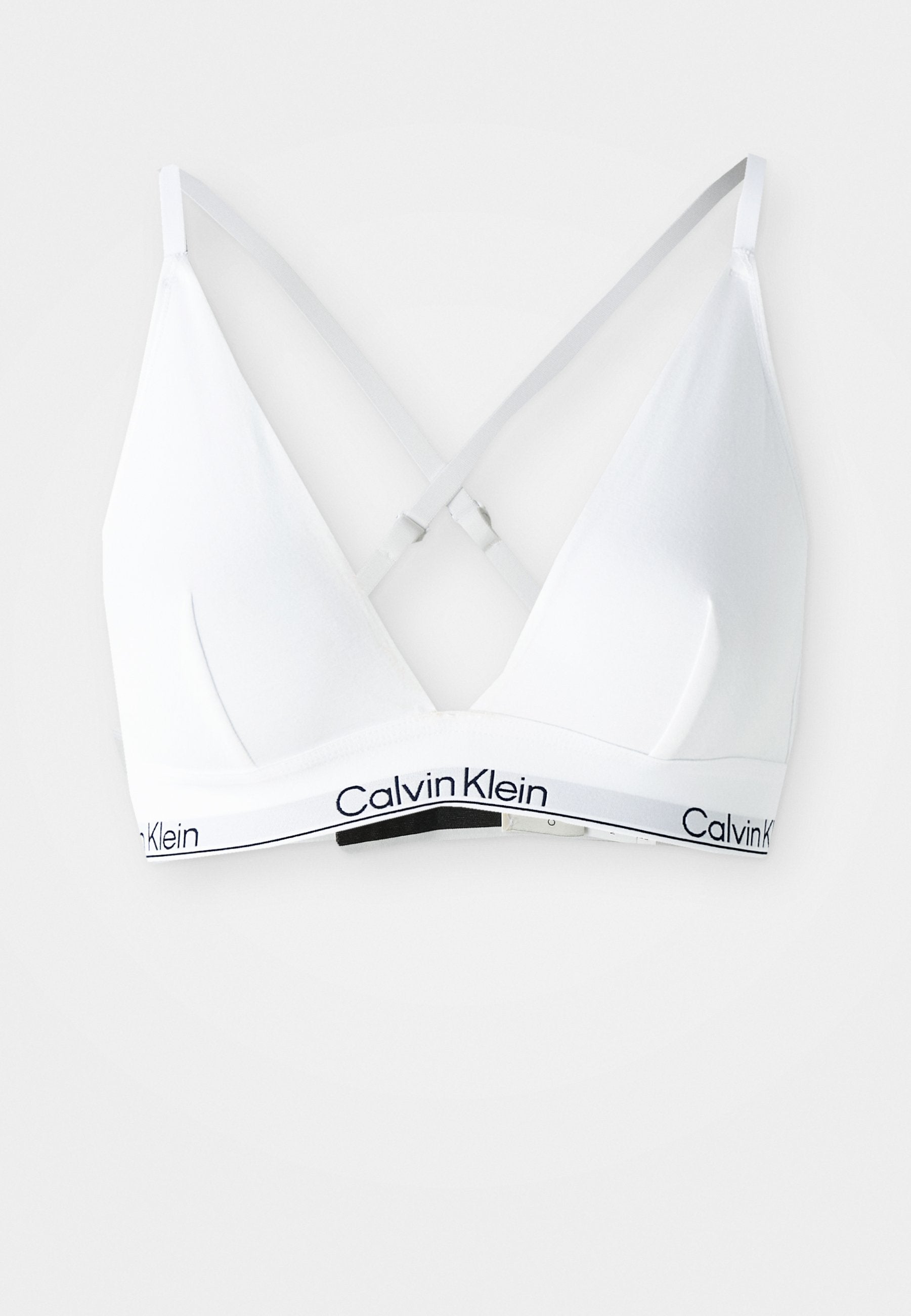 UNLINED ICON - Triangle bra - white