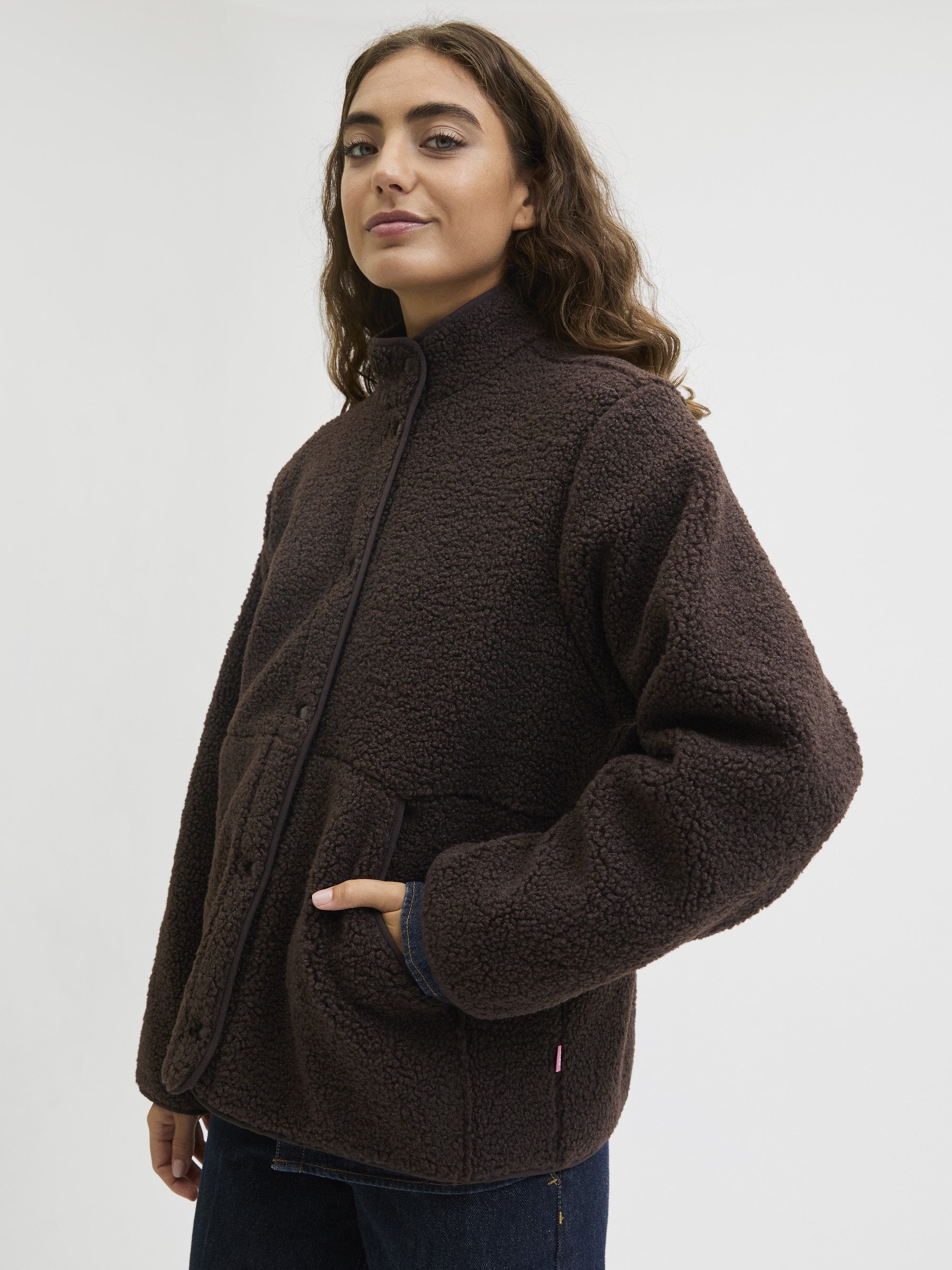 Fleece jacket - bracken