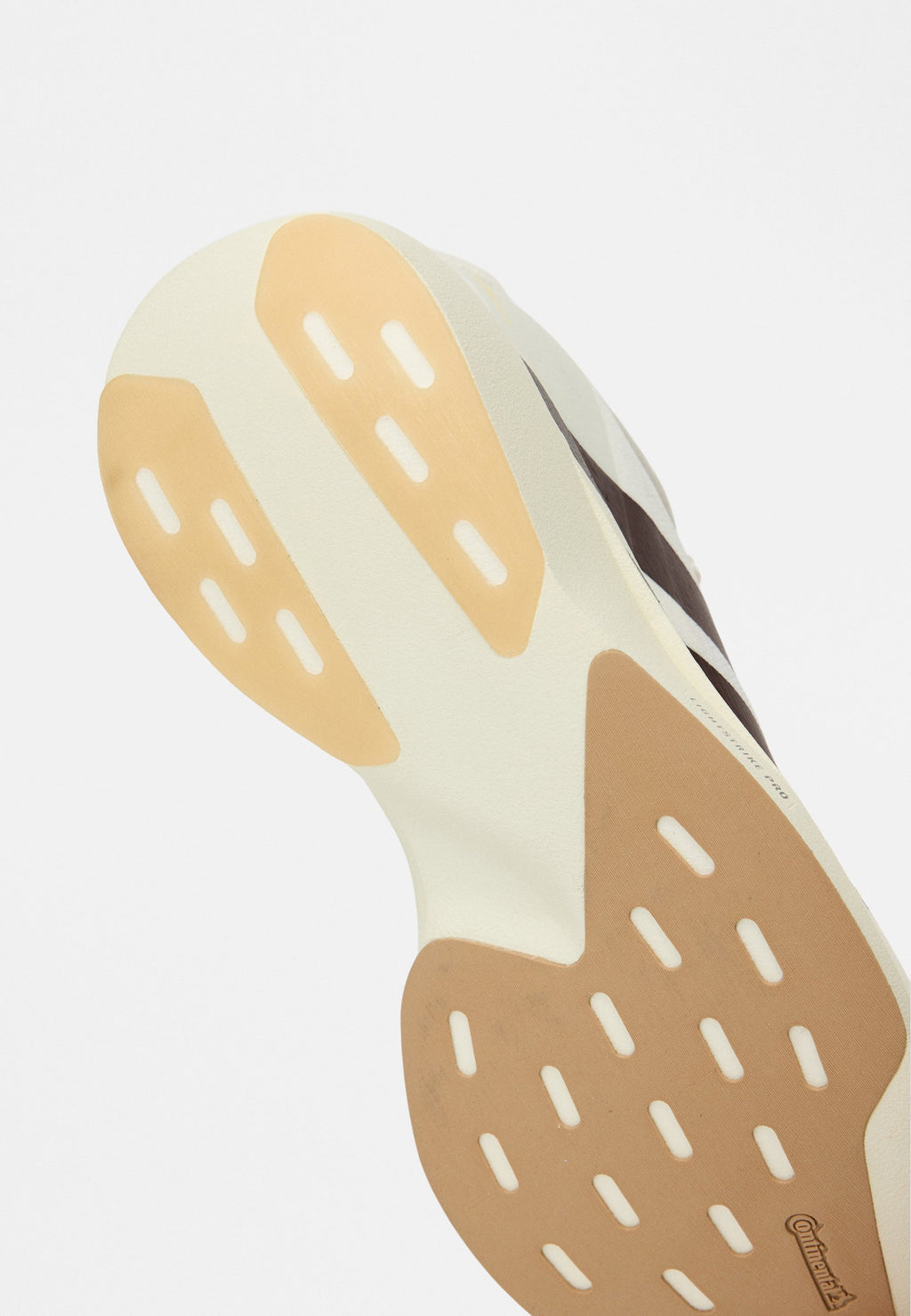 ADIZERO EVO SL M - Trainers - off white/shadow brown/almost yellow