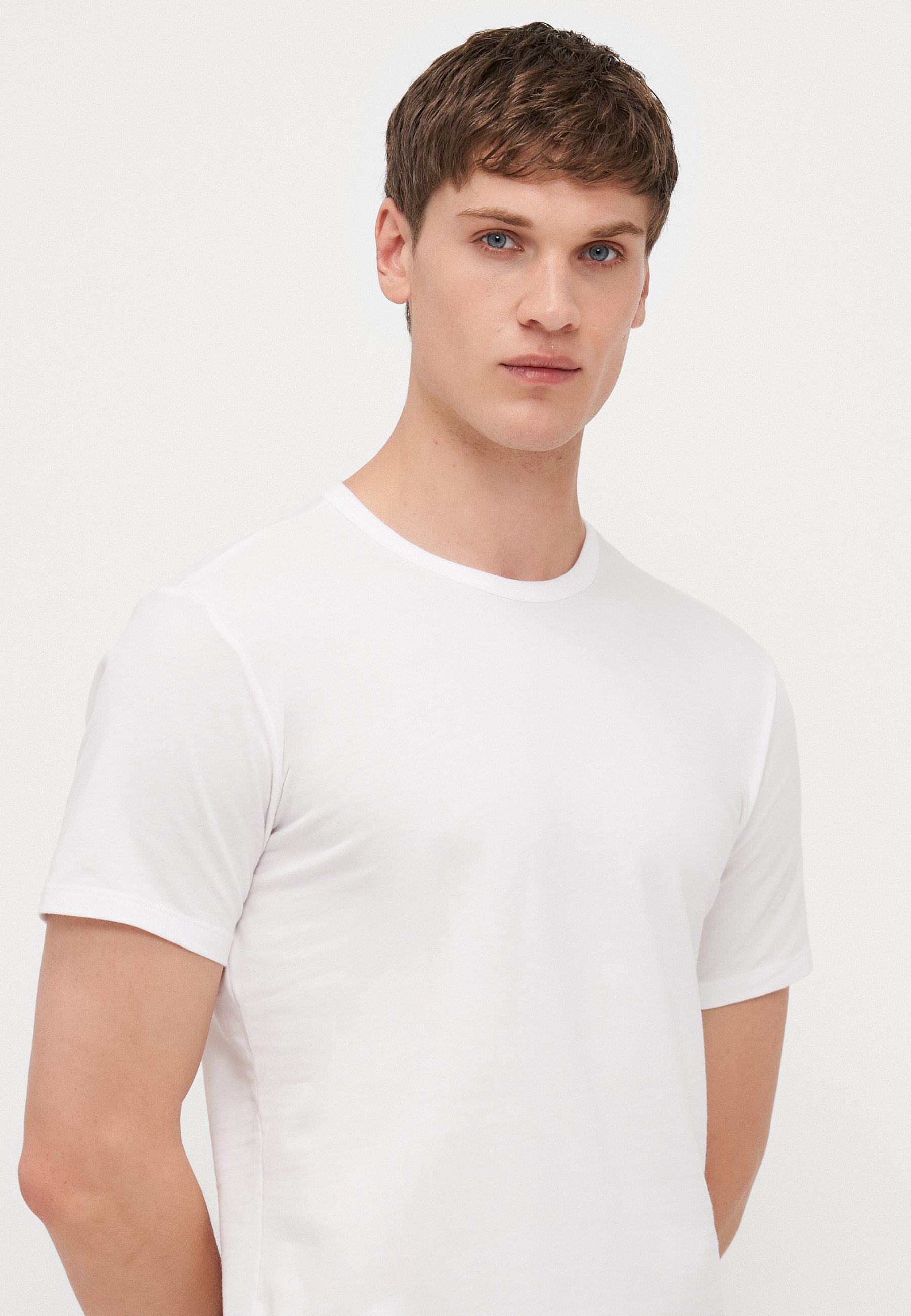 3 PACK T-SHIRTS COTTON MICRO STRETCH TEES - Undershirt - white
