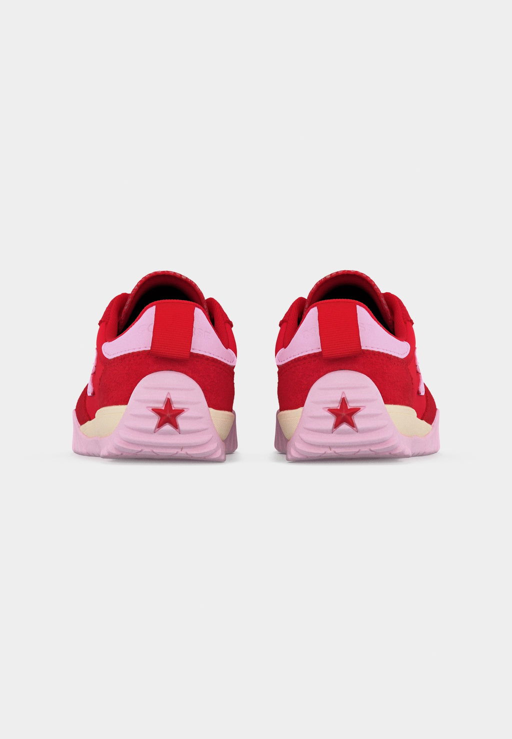 RUN STAR TRAINER UNISEXE - Baskets - rouge/new found bloom/egret
