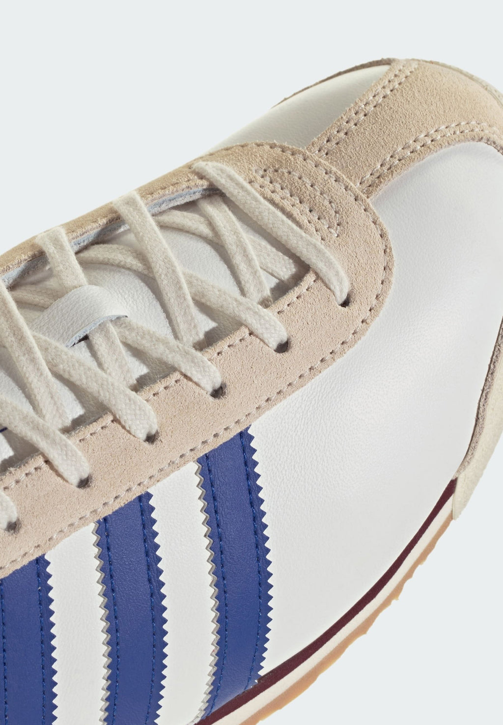 ITALIA ANNÉES 70 - Baskets - blanc noyau bleu roi blanc