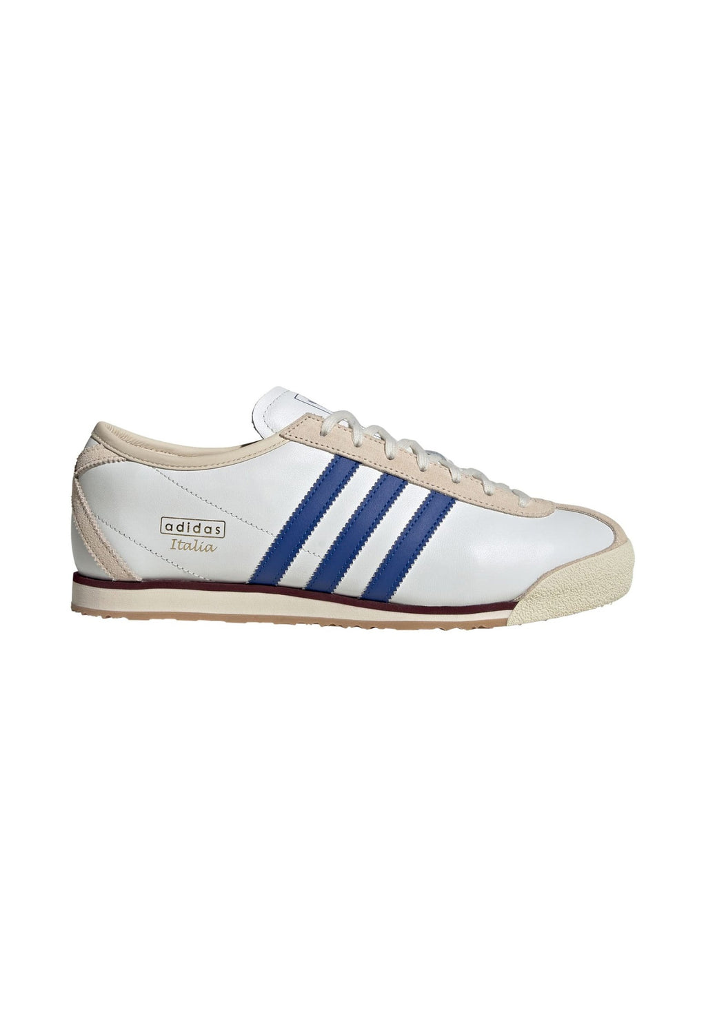 ITALIA ANNÉES 70 - Baskets - blanc noyau bleu roi blanc